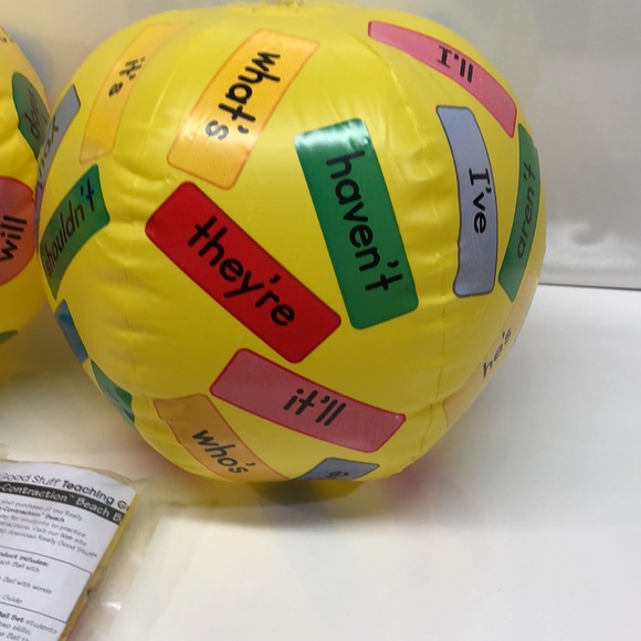 3 Catch-a-Contraction Beach Balls - Picture 7 of 7